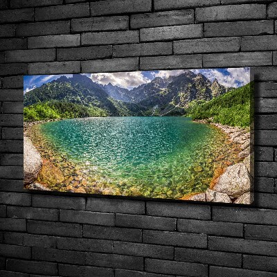 Print pe canvas Lacul în munți