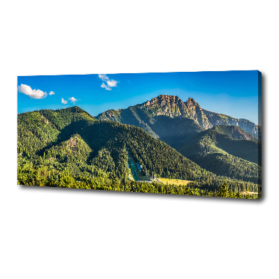 Tablou pe pânză canvas panorama Tatra