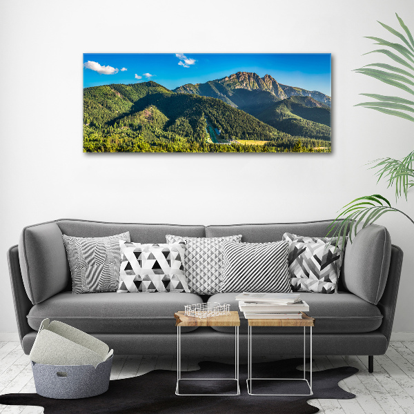 Tablou pe pânză canvas panorama Tatra