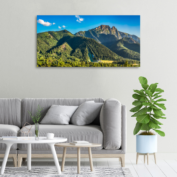 Tablou pe pânză canvas panorama Tatra