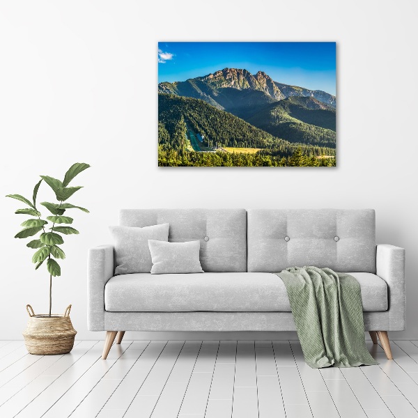 Tablou pe pânză canvas panorama Tatra