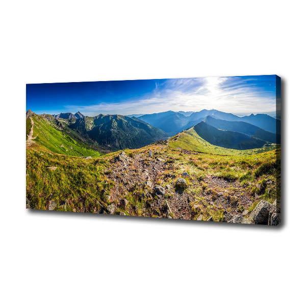 Tablou canvas Panorama de munte