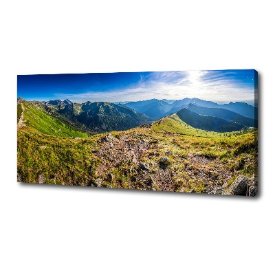 Tablou canvas Panorama de munte