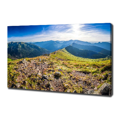 Tablou canvas Panorama de munte