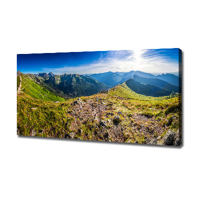 Tablou canvas Panorama de munte