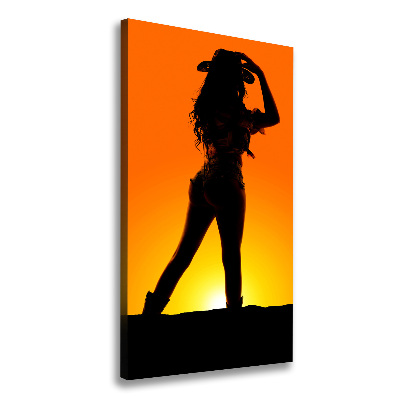 Tablou canvas Figura cowgirls