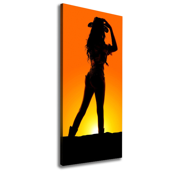 Tablou canvas Figura cowgirls