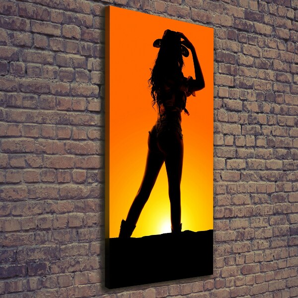 Tablou canvas Figura cowgirls