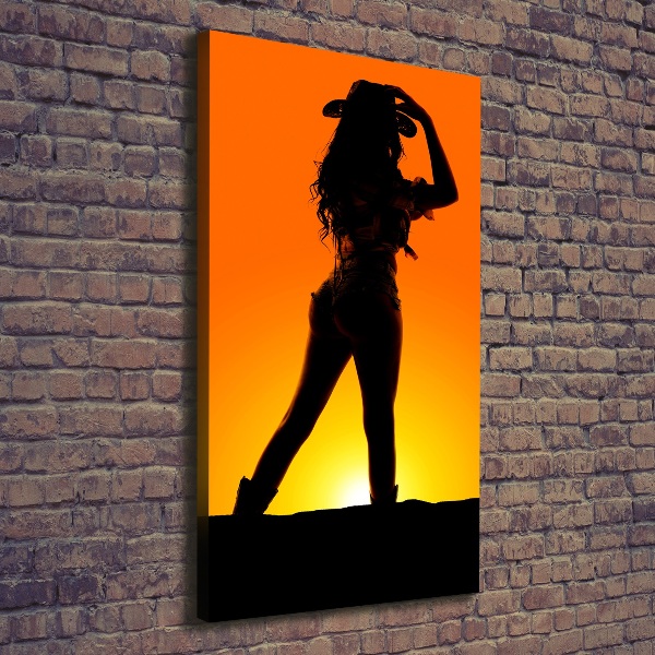 Tablou canvas Figura cowgirls