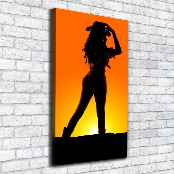 Tablou canvas Figura cowgirls