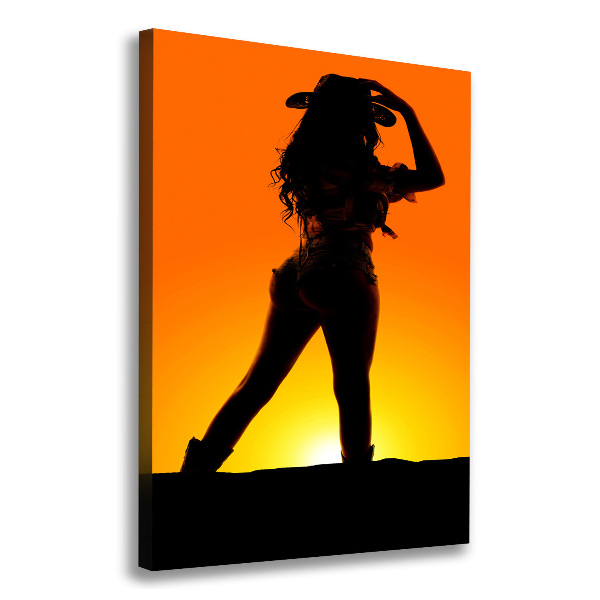 Tablou canvas Figura cowgirls