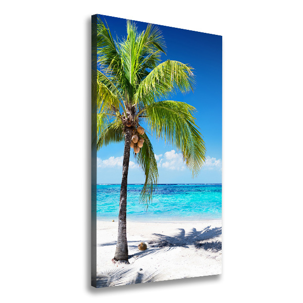 Print pe canvas plaja tropicala