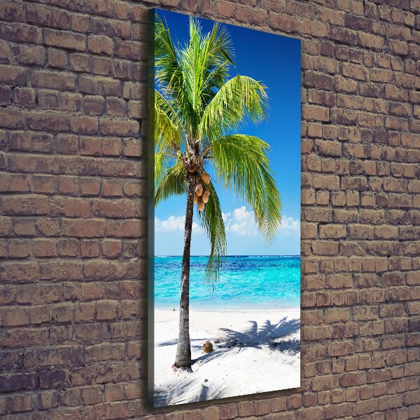 Print pe canvas plaja tropicala