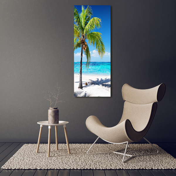 Print pe canvas plaja tropicala