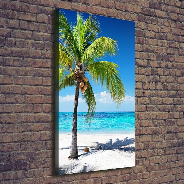 Print pe canvas plaja tropicala