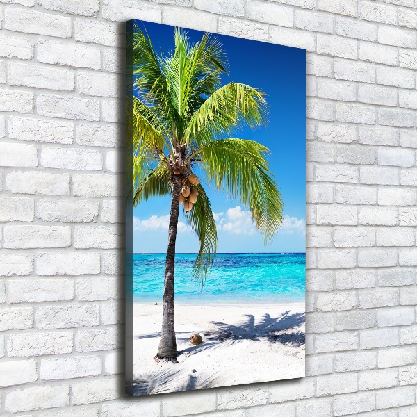 Print pe canvas plaja tropicala