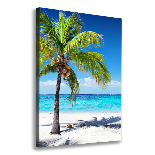 Print pe canvas plaja tropicala