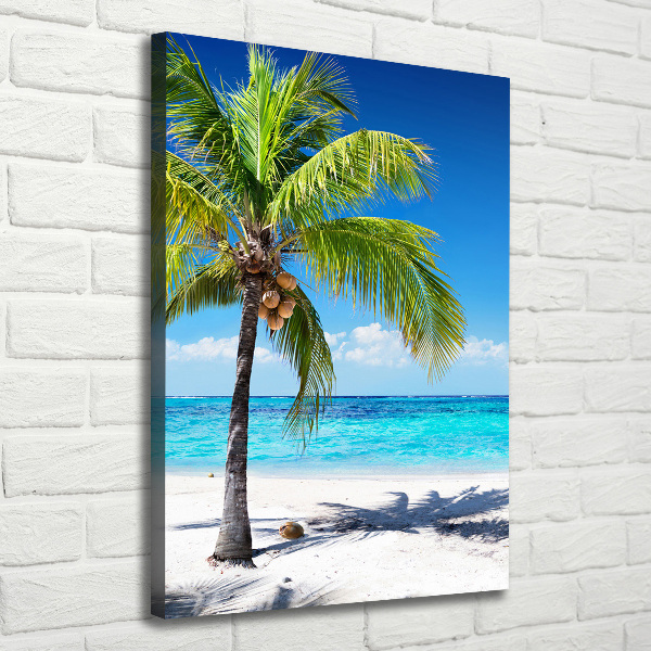 Print pe canvas plaja tropicala