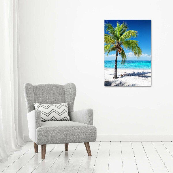 Print pe canvas plaja tropicala