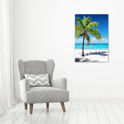 Print pe canvas plaja tropicala
