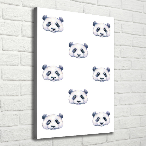 Tablou pe pânză canvas ursi panda