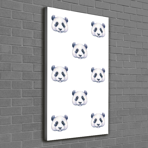 Tablou pe pânză canvas ursi panda