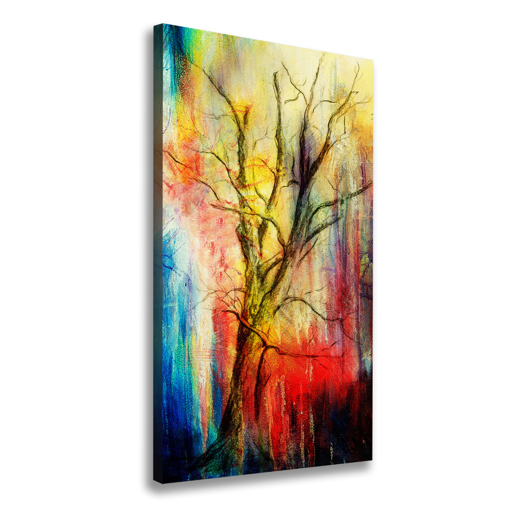 Print pe canvas copac abstract