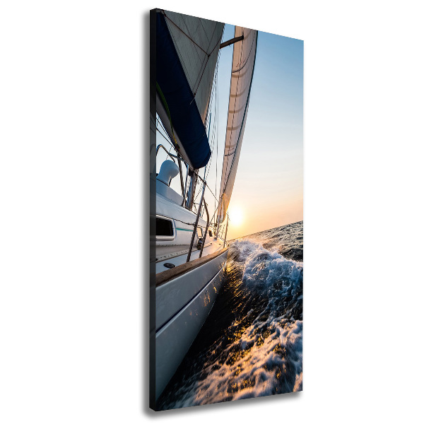 Tablou canvas Yacht pe mare