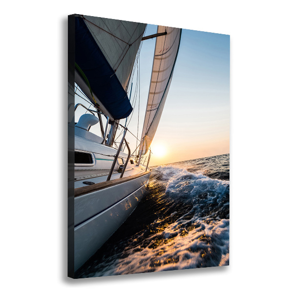 Tablou canvas Yacht pe mare