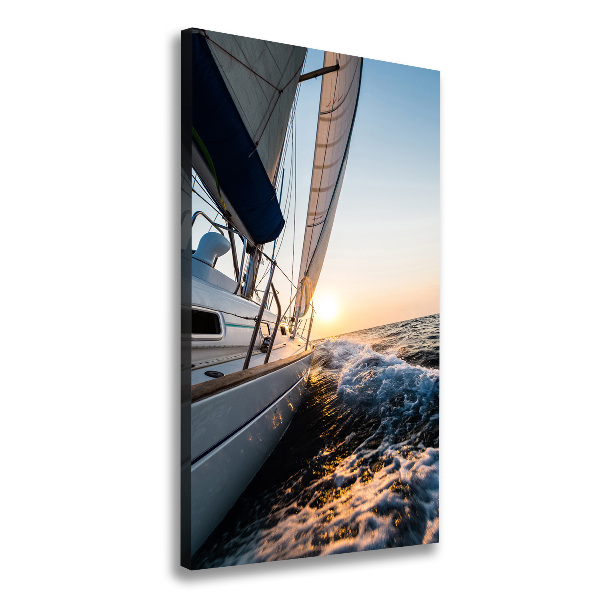 Tablou canvas Yacht pe mare