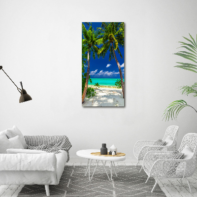 Tablou pe pânză canvas plaja tropicala