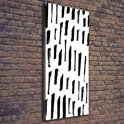 Print pe canvas pata alb-negru