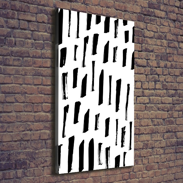 Print pe canvas pata alb-negru