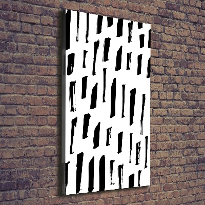 Print pe canvas pata alb-negru