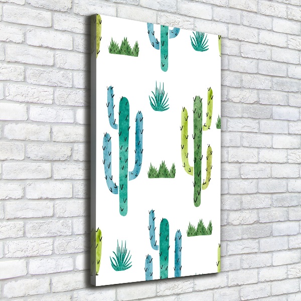 Print pe canvas cactuși