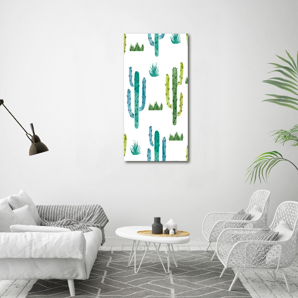 Print pe canvas cactuși