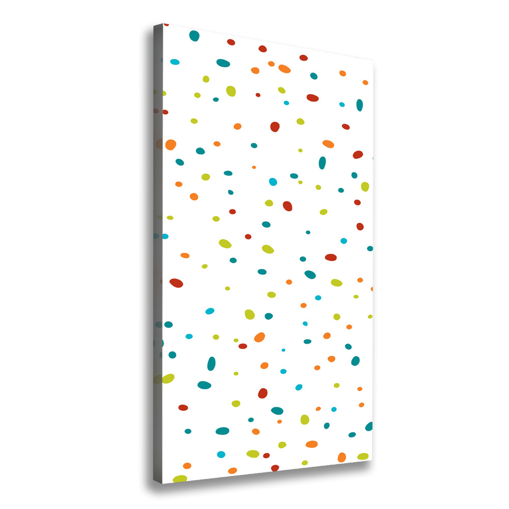 Tablou pe pânză canvas puncte colorate