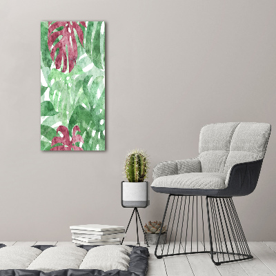 Print pe canvas Monstera