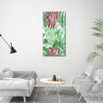 Print pe canvas Monstera