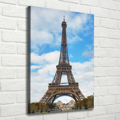 Tablou pe pânză canvas Turnul Eiffel din Paris