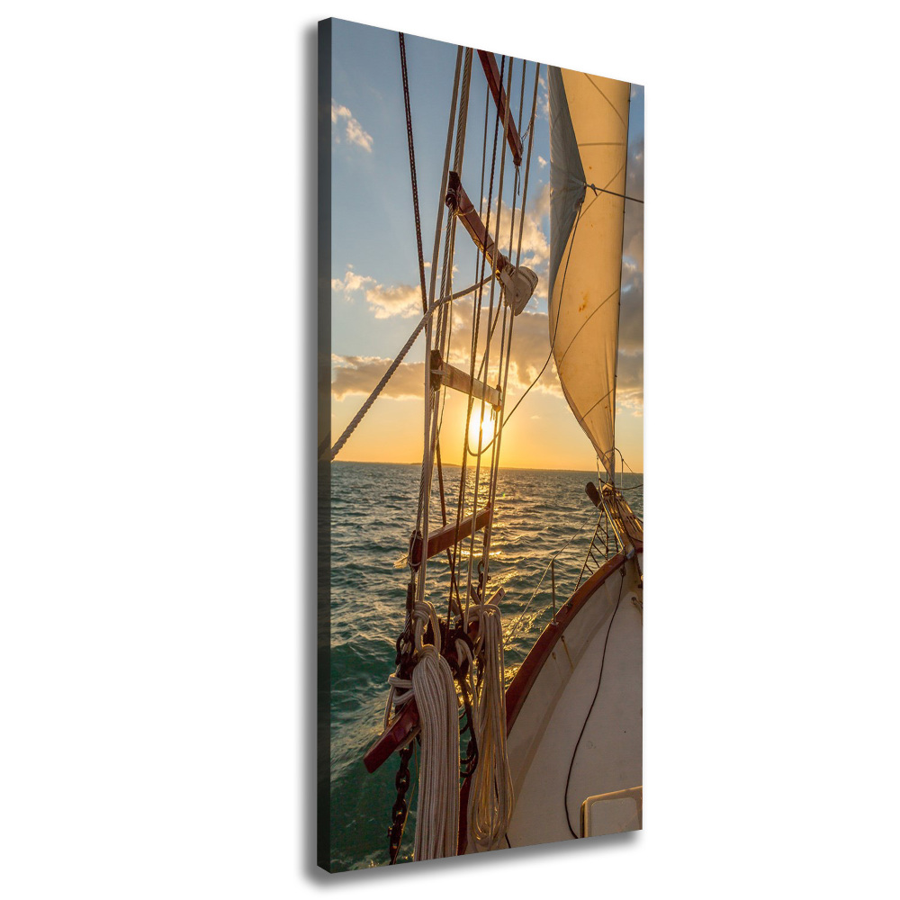 Tablou canvas Yacht pe mare