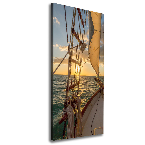 Tablou canvas Yacht pe mare