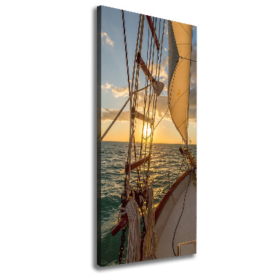 Tablou canvas Yacht pe mare