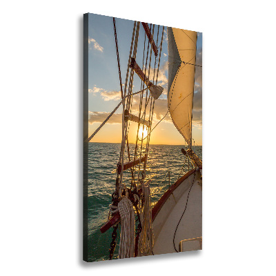 Tablou canvas Yacht pe mare