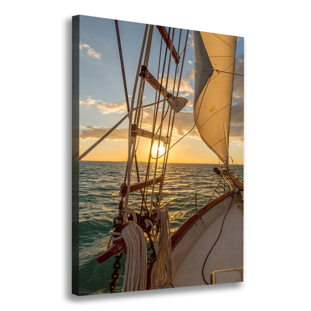 Tablou canvas Yacht pe mare