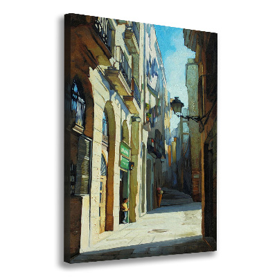 Tablou pe pânză canvas Străzile din Barcelona