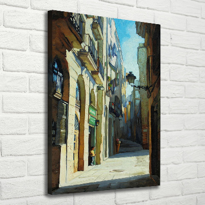 Tablou pe pânză canvas Străzile din Barcelona