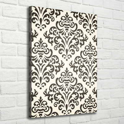 Print pe canvas fundal ornamente