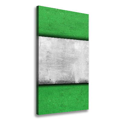 Pictură pe pânză perete verde