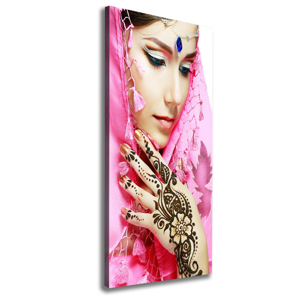 Tablou canvas femeie indiană